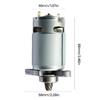 Motor de Carga Alternativo Motor de Alta Potencia Accesorios para Sable Eléctrico de Litio Piezas de Herramientas Eléctricas Motor RS550