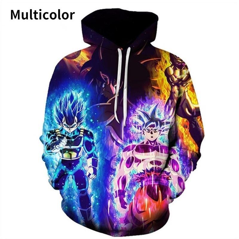 Dragon Ball 3D Printing Anime Hoodie 