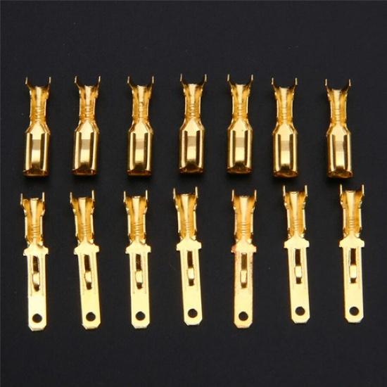 580PCS Motorcycle Car Electrical Wire Connector Terminal 2.8mm 2/3/4/6/9 Pin
