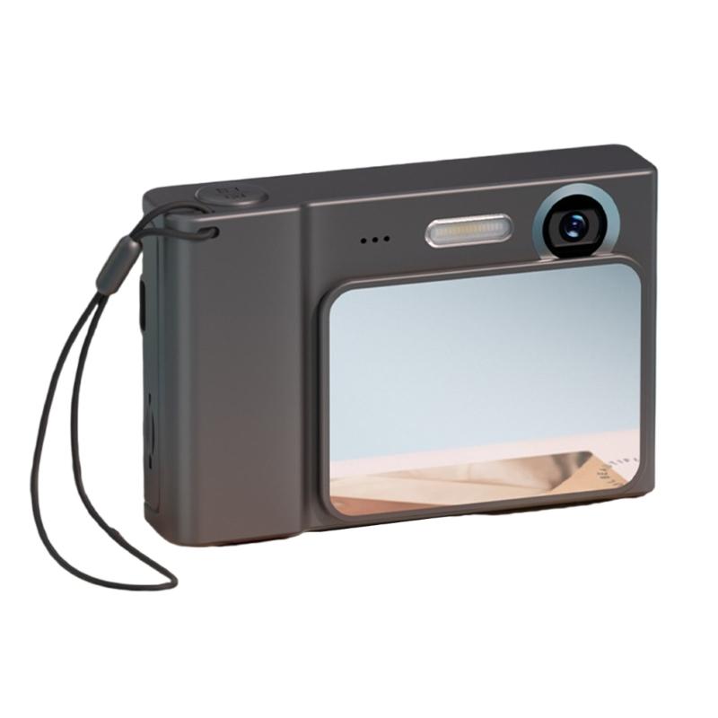 Portable Digital Camera 1080P 48MP Retro CCD Card Machine Memory Card Transmission Supported for Students Kids