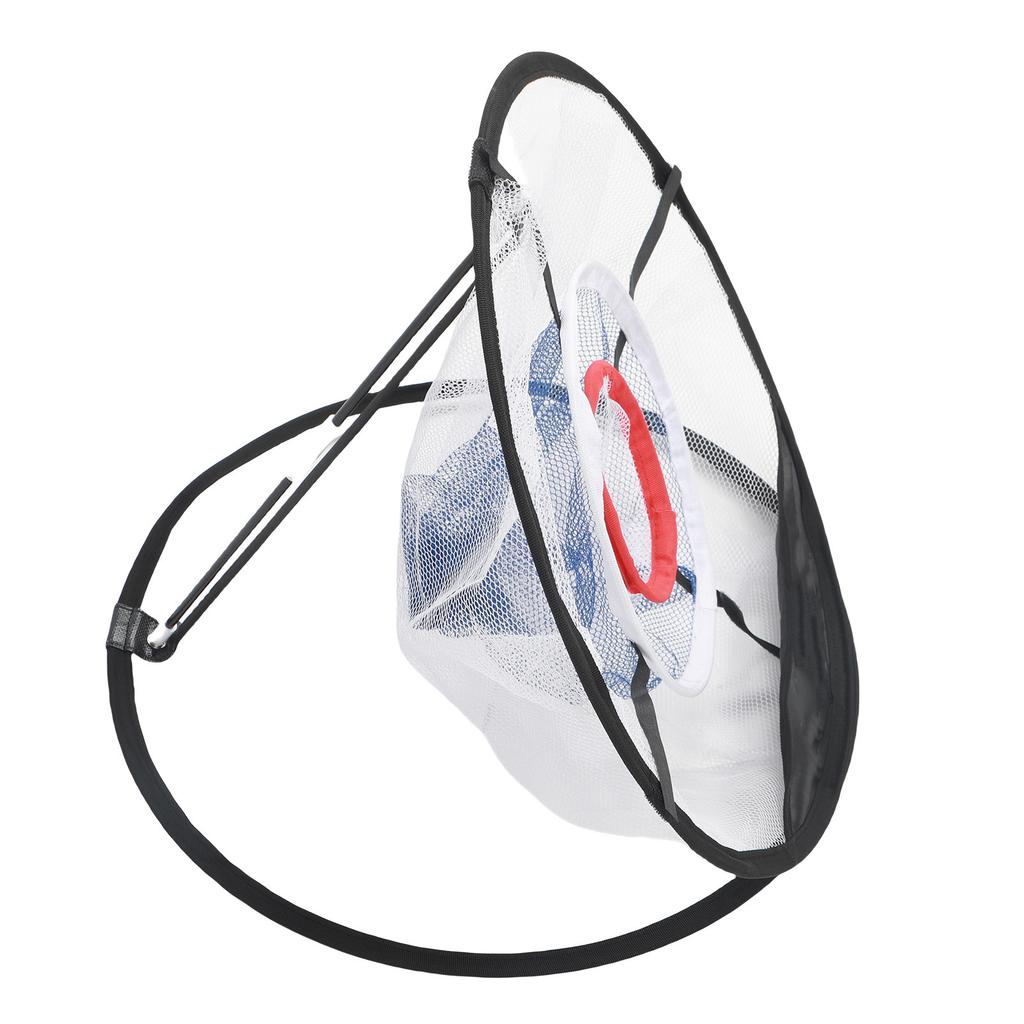 Golf Chipping Net Improve Skill Levels Quick Setup 3 Challenging Target Portable for Indoor Outdoor
