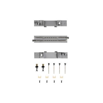 KATO N Gauge Railroad Crossing Track #2 124mm Model Train Accessories 20-027