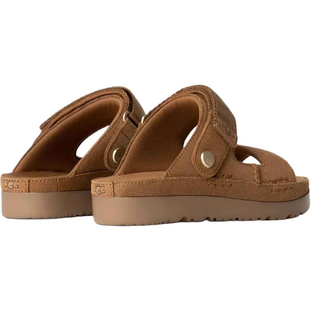 UGG Goldenstar Glide Comfortable Versatile Durable Low-Top Kids Sandals Kids Sandals Brown 1166713K-CHE