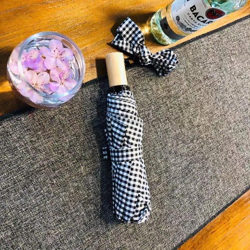 Xuri Fresh Style Three-Fold Sun Umbrella