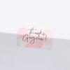 Package Decoration Sealing Labels For Supporting My Small Business Gorgeous Thank You Stickers