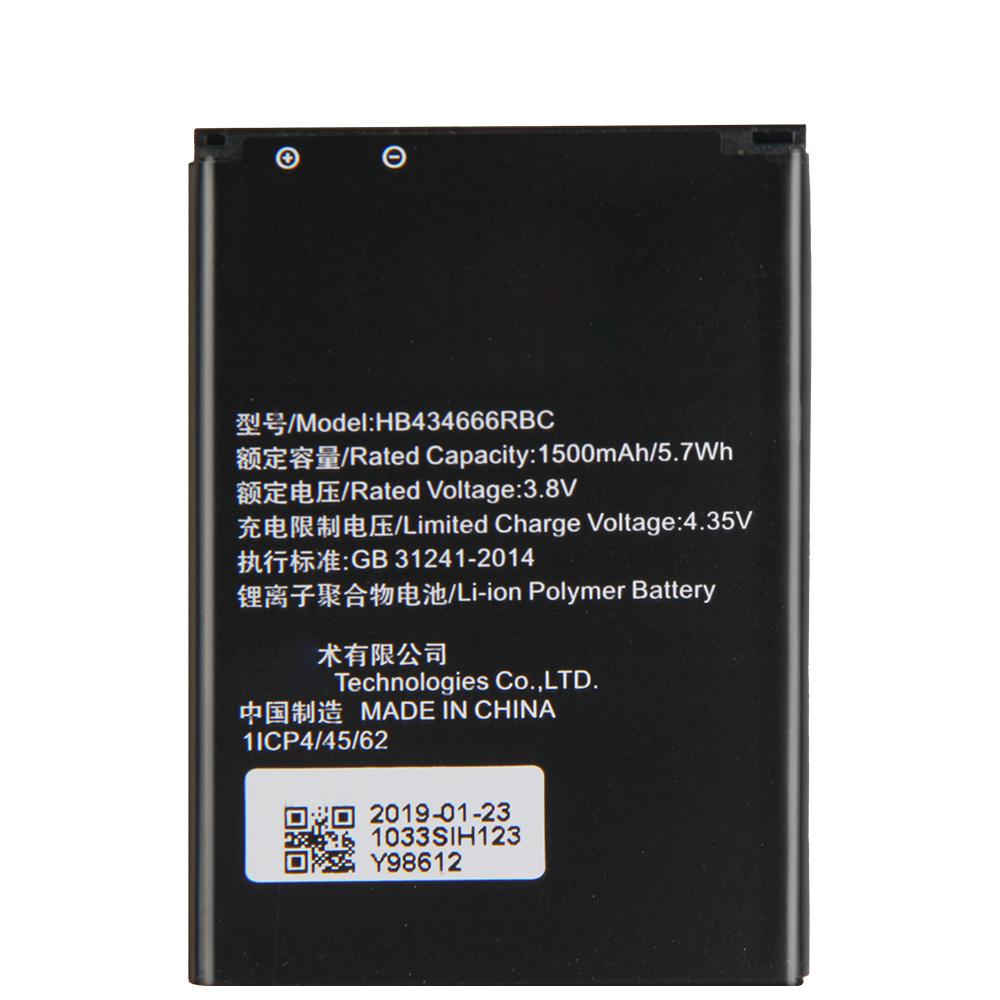 New Replacement Battery HB434666RBC For Huawei E5573 E5573S E5573s-32 E5573s-806 E5573s-320 E5573s-606 1500mAh