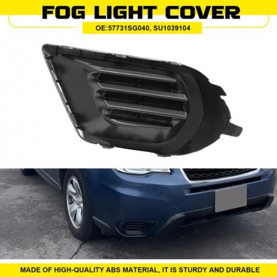 

Fog Light Cover Trim For 2014-2016 Subaru Forester Black Front Passenger Side EV