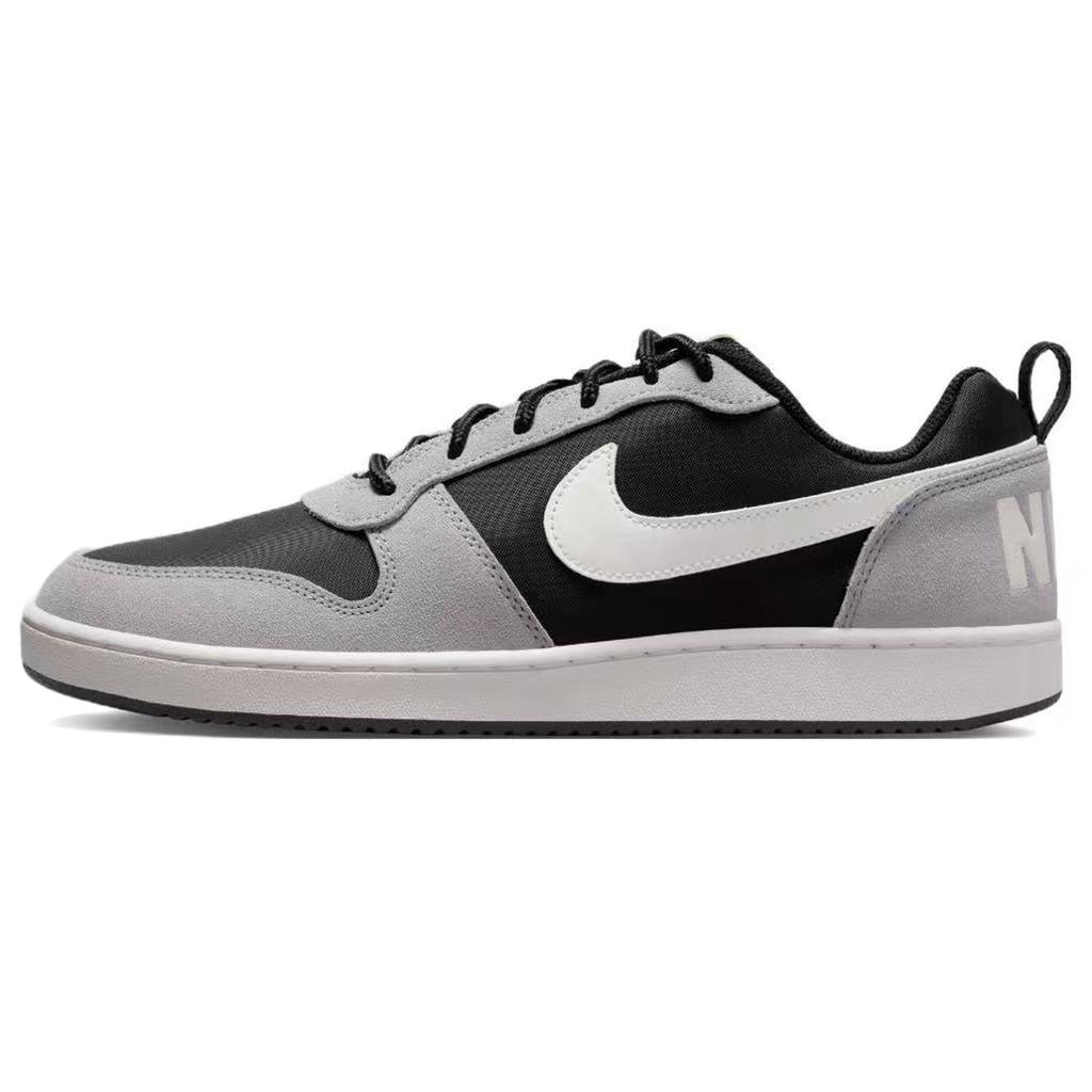 Nike Court Borough Low Top Skateboard Shoes Unisex Black Gray 844881-005(Team567-)