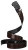 PU+leather strap 35 mm PTN AB35-115-03-PUL BROWN