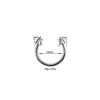 1PC G23 Titanium Nose Rings Lip Eyebrow Piercings Ear Septum Helix Cartilage Piercing Labret Nariz Septum Piercings Body Jewelry