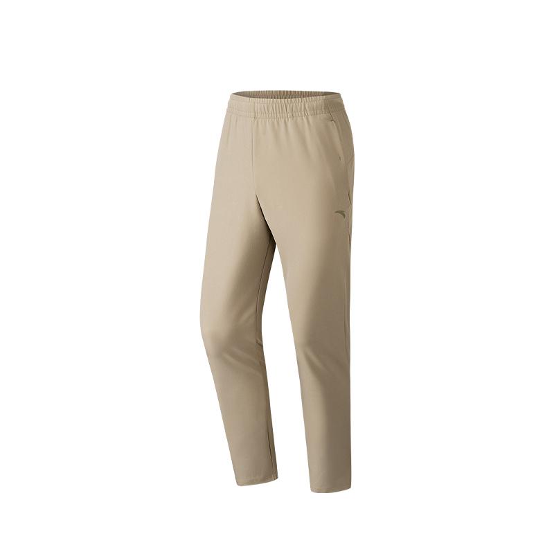 Anta Comfortable Versatile, Business Commuting, Solid Color Woven Sweatpants Men s 152547501D-1 XXXL
