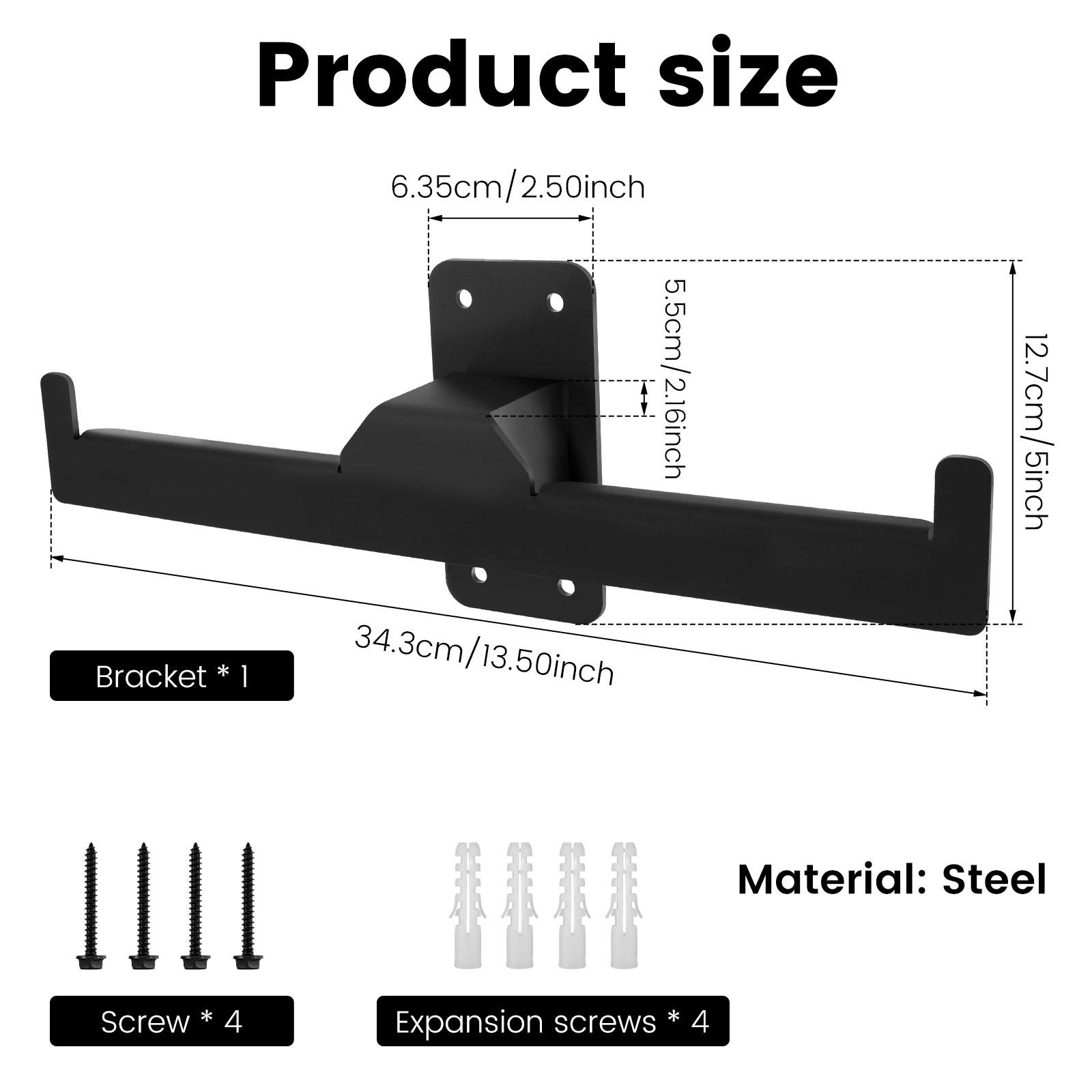 

Настенный органайзер для ранцевого воздуходува-опрыскивателя, сверхпрочная подставка-держатель для бензопилы чёрный