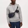 Coach Elias 29 Classic Pattern Zip Closure Icon Denim Crossbody Belt Bag Large Men's Midnight Navy