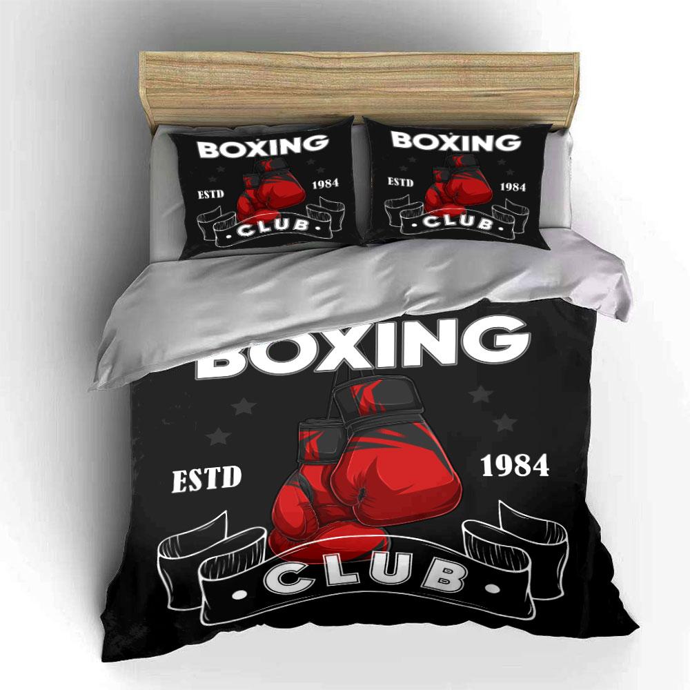 Guantoni da Boxe Set di Allenamento Sportivo Varie Misure Camera da Letto per Bambini e Adulti Squisito Set Lenzuola 3 Pezzi, Regalo
