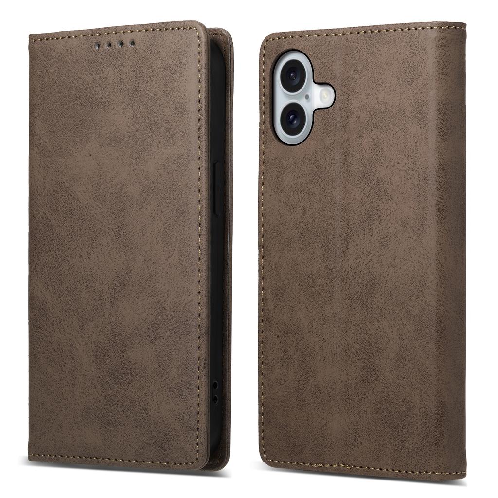 For iPhone 17 Wallet Case RFID Blocking PU Leather Phone Cover