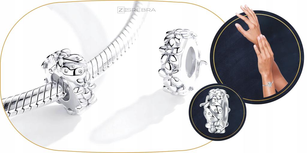 Ladybug Stopper Charms S925 925 Bead Zirconia Beads