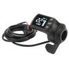 48V 60V 350W Electric Bike Motor Brushless Controller LCD GZ3 Panel with Thumb Throttle Electric Scooter Modification Kit for 22.5mm Handlebar