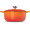Чугунная жаровня Le Creuset Signature круглая 20 см духовка красная 2,4 л (21177200902430)