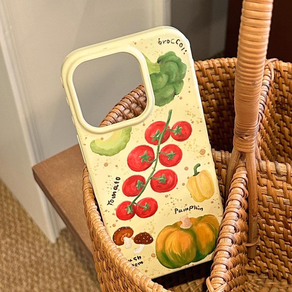 Creative Pumpkin Vegetable Phone Case for iPhone 17 iPhone 17 Pro Max