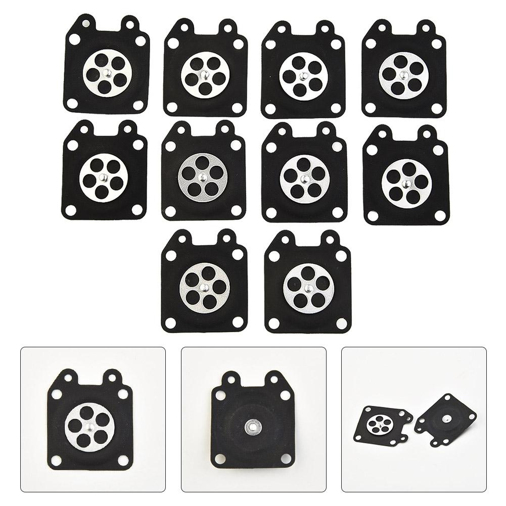 10pcs 28x33mm Carburetor Black Diaphragm For 95-526, 95-526-9, 95-526-9-8