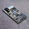 Penguin Baby Healing Phone Case For Samsung Galaxy S24 S23 S21 S20 FE S22 S26 Ultra S25 Edge S10 Plus Cover Clear TPU Capa Shell
