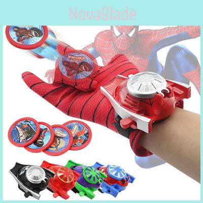 Premium Quality Children Superhero Launchers Gloves For Batman Spider-man Cosplay Fun