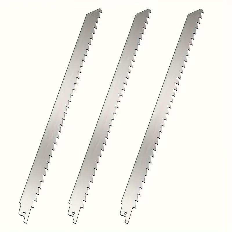 12-Inch Stainless Steel Saw Blade for Ice, Food, and Bones