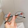 Vintage Round TR90 Anti-Blue Light Reading Glasses for Seniors
