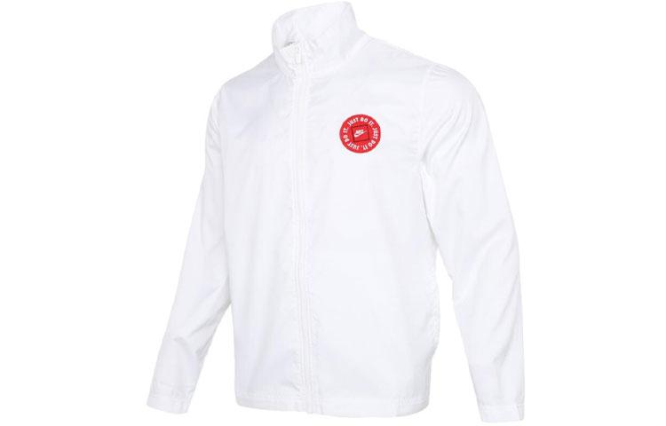 

Nike Jackets Men s White Stand Collar Moderate Other DA0580-100 L