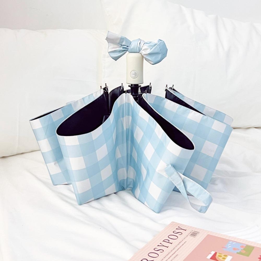 Fresh Flowers Sun Umbrella UV Protection Floral Umbrella Ultraviolet Automatic Umbrella  Rain Gear