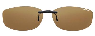 Wyprodukowano w Japonii Okulary przeciwsłoneczne z polaryzacją UV, okulary przeciwsłoneczne z klipsem KEEPER smart S Brown & 99% 9332-01