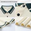 Summer Short-Sleeve Polo Work Shirt
