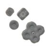 Original Conductive Rubber Silicone Pad Button Contacts Gasket Kit Replacement for  Switch Lite Joy Con