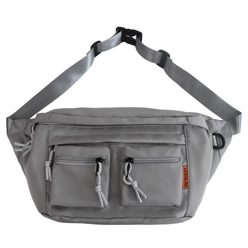 Pánská crossbody taška 2024 Nová móda Velká kapacita Ledvinka přes rameno Batoh Brašna Chlapecká prsní taška