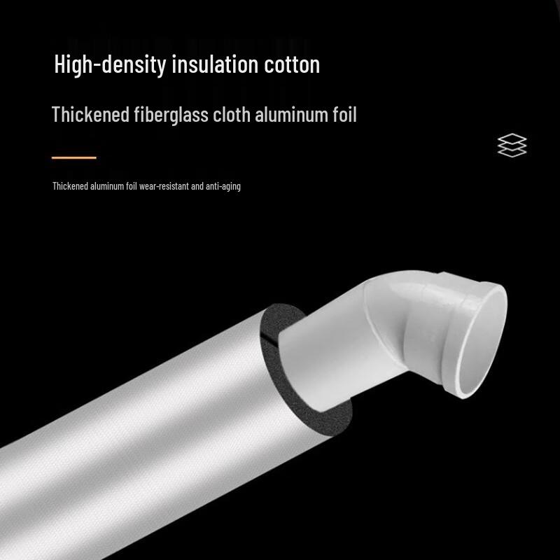 Jingjulong Aluminiumfolie Isolationsrör