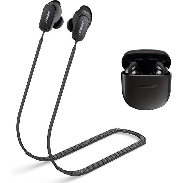 WOFRO Anti-Lost Strap for Bose QuietComfort Earbuds II& New Bose QuietComfort Ultra (2023), Sports Soft Silicone Lanyard