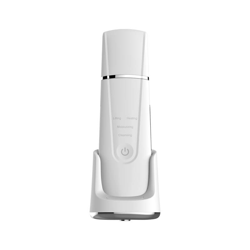 SHOmfrs Professional Ultrasonic Face Skin Scrubber Shovel Pores Cleanser Rechargeable Spatula Blackhead Remover Facial Cleaner