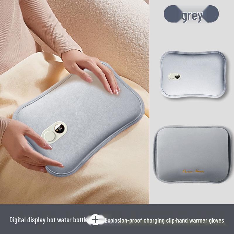 Electric Explosion-Proof Rechargeable Hand Warmer & Large Hot Water Bag