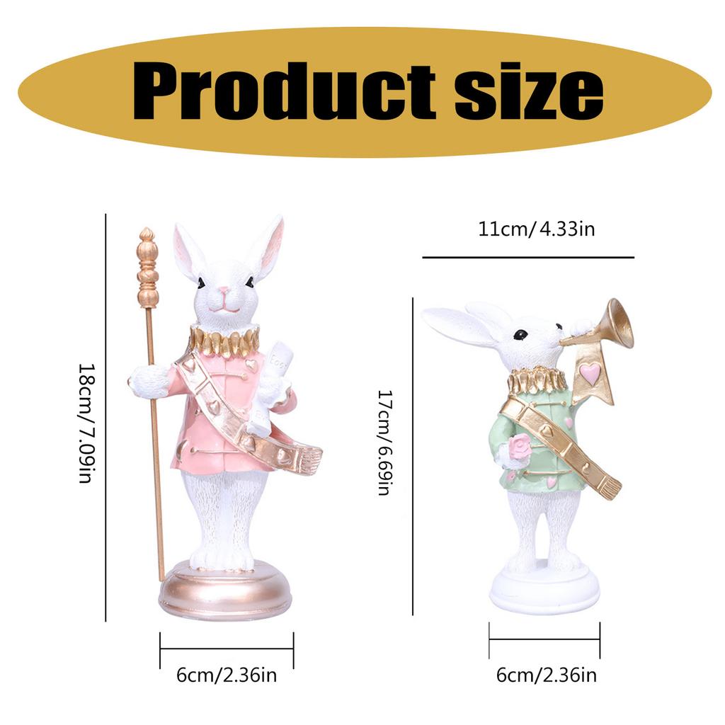Handcrafted Easter Rabbit Scepter Display Ornament Perfect For Holiday Enthusiasts And Indoor Decoration Lovers