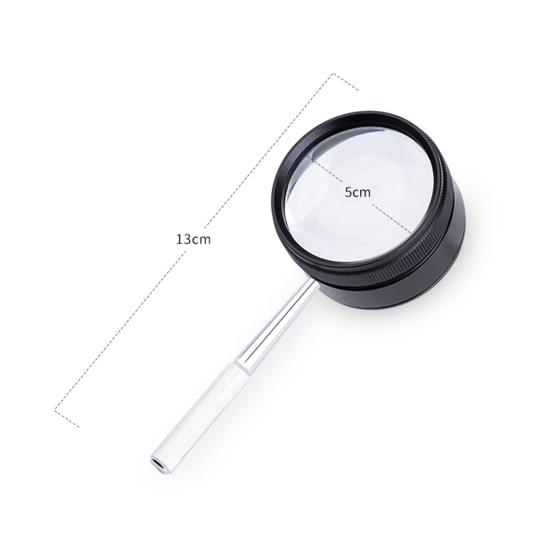 35x50mm 35X Portable Optical Magnifying Glass High Clarity Handheld Loupe Magnifier for Jewelry Identification