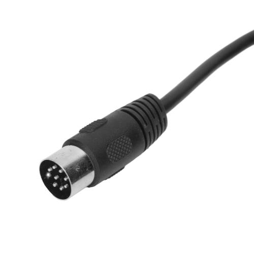 DIN 8-Pin Splitter Adapter Cable, 0.8-Pin Male to 2.8-Pin Female DIN Cable, 8-Pin Signal Audio Connection Cable