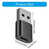 USB C To USB A Converter Fast Speed usb3.0 Data Sync Durability For Charging Laptops Mobile Devices