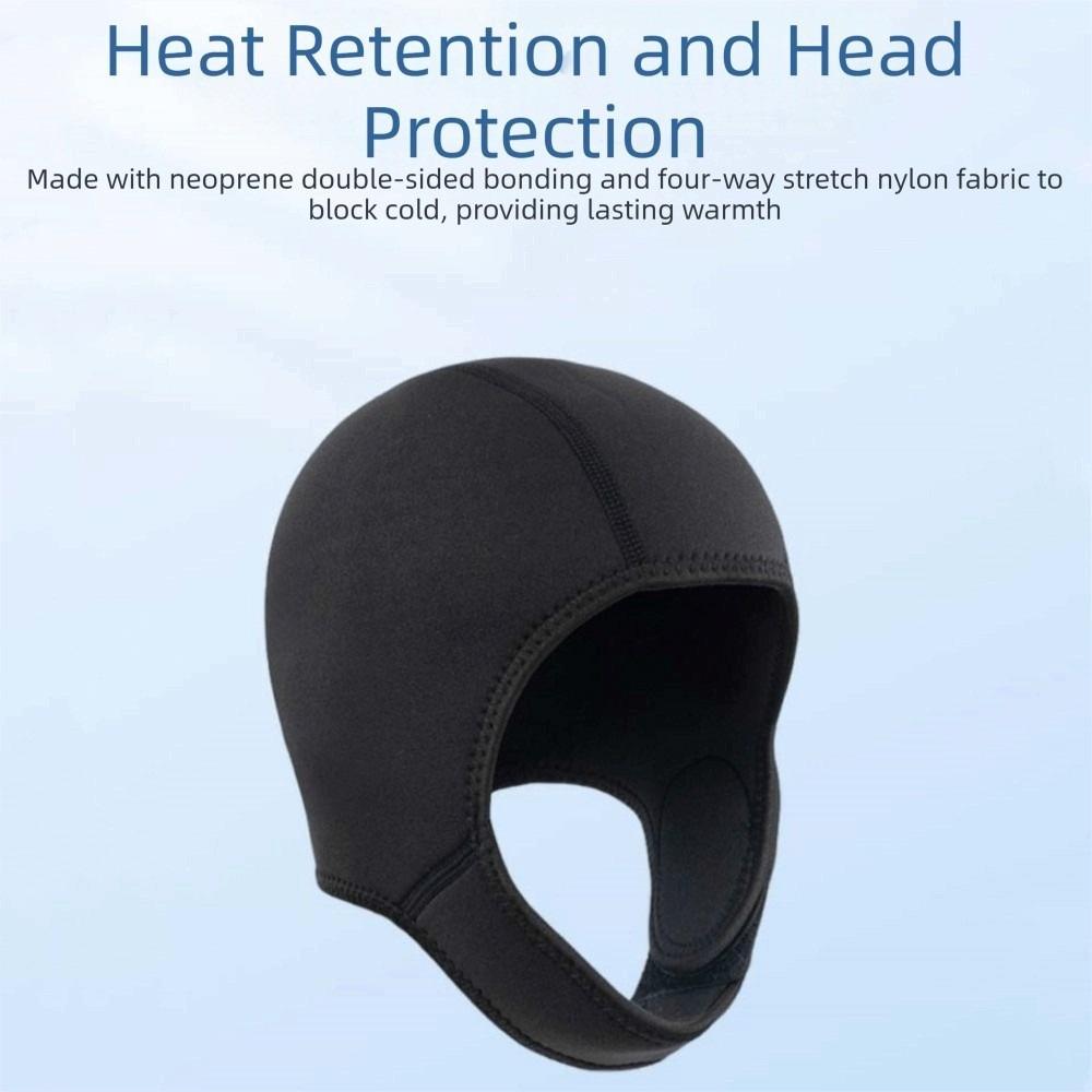 2MM Diving Hood Quick Dry Water Sports Hood Skin Friendly Swim Cap Diving