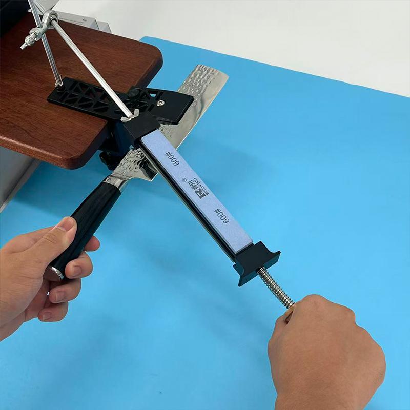 Professional Kitchen Knife Sharpener,Fixed Angle Sharpener,Diamond Sharpening Stone Blade,Sharp Design Tools,Polishing Stone Set