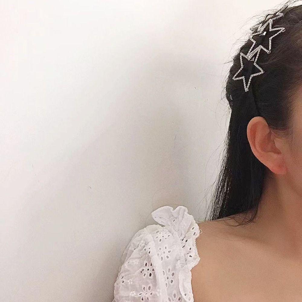 Y2K Star Headband  Star Hair Hoop Fairy Pentagram Hairband  Festive