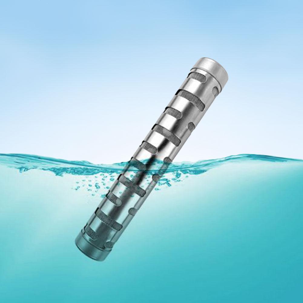 Tragbarer alkalischer Wasserstab Edelstahl pH-Alkalizer Ionisator Verbessert Nährstoffaufnahme und Stoffwechselrate