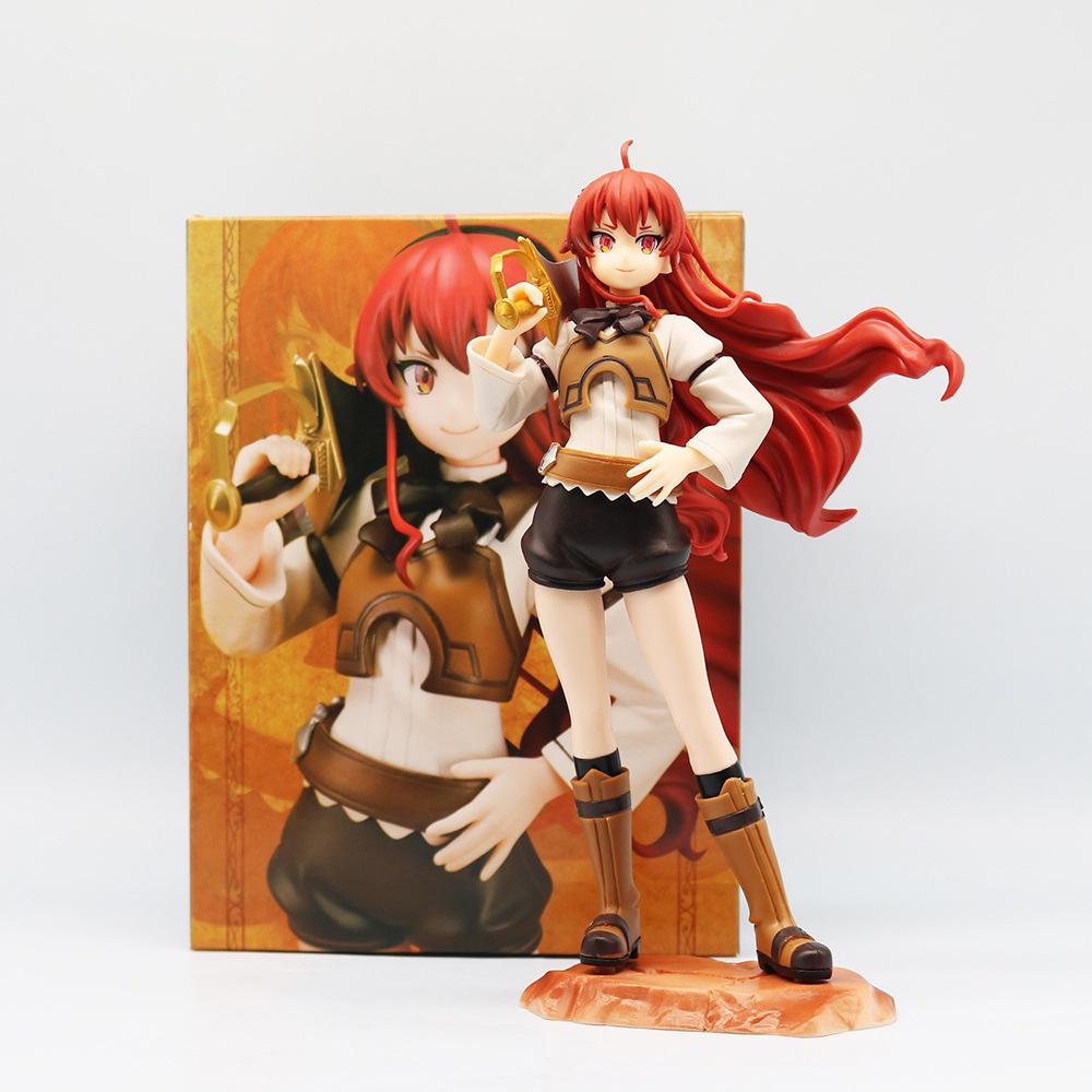 Anime Eris Boreas Figure Toys Mushoku Tensei Action Figures Eris Greyrat Figure PVC Model Collectible Statue Decoration Dolls