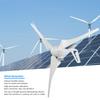 NE 100S3 Wind Turbine Generator 100W 3PCS 580mm Nylon Fiber Wind Blades Power Windmill (12V)
