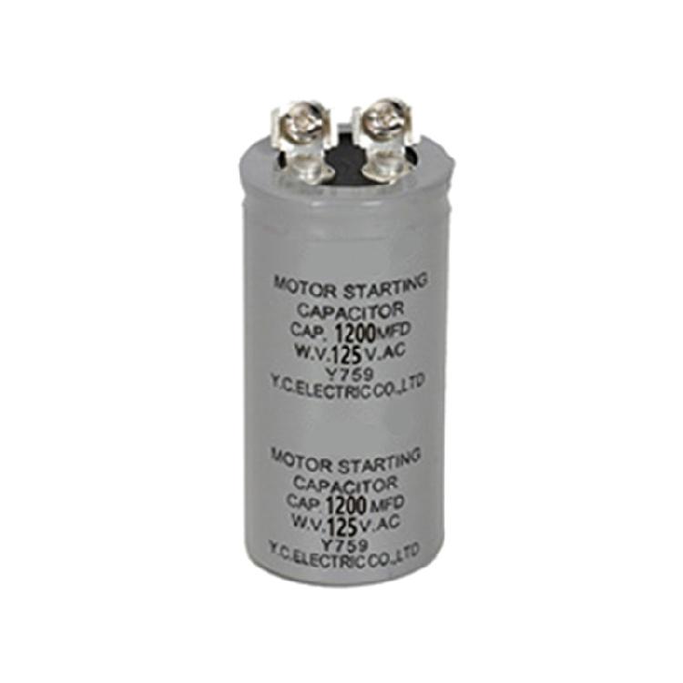 CD60 125V/250V 50UF-1200UF Motor Start Capacitor for Air Conditioning Units and Fans High Temperature Resistance