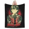 silent hill f horror game 2025 Accessories Blanket Ultra-Soft Fleece  Throw Blanket Cozy Bedspread